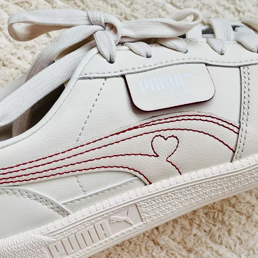 รับประกันความถูกต้อง Puma Palermo V -Day รองเท้าไลฟ์สไตล์ 399693-01