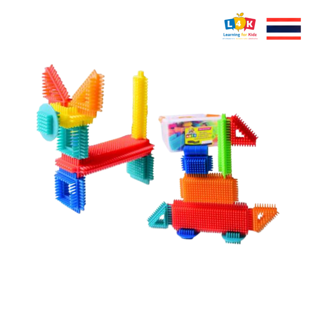 วิศวกรน้อยสานสัมพันธ์ 128 ชิ้น (Little engineers Chains 128 pieces) [Learning Mats]