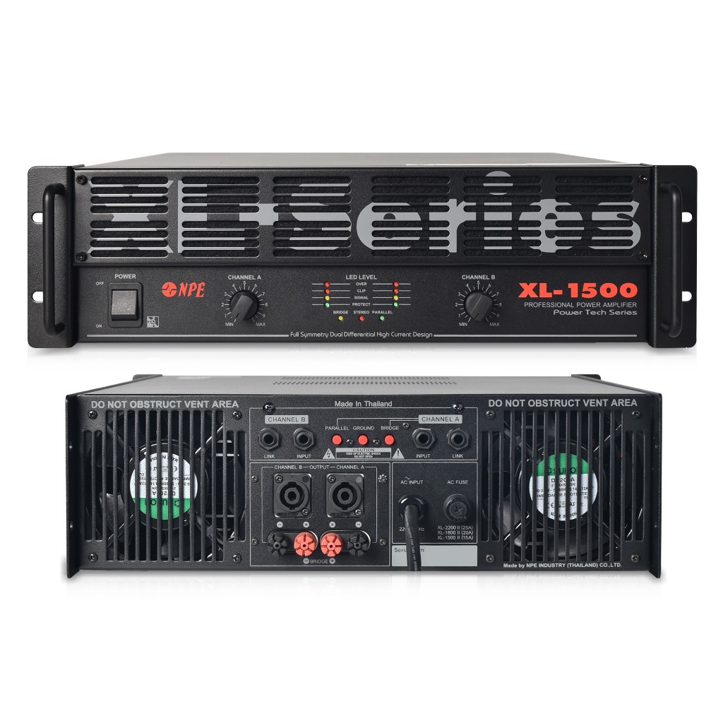 NPE Stereo Power Amplifier XL-1500