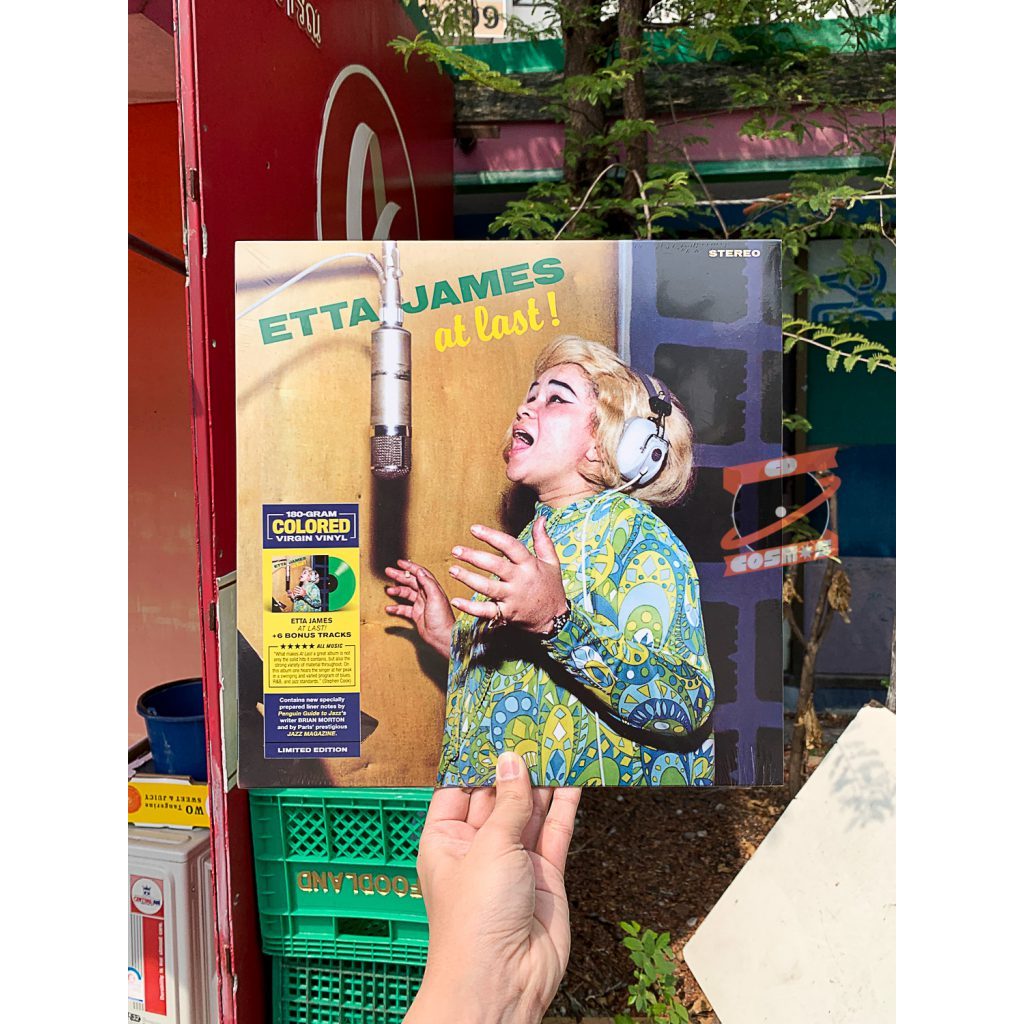 แผ่นเสียง Etta James – At Last! (Green Vinyl)