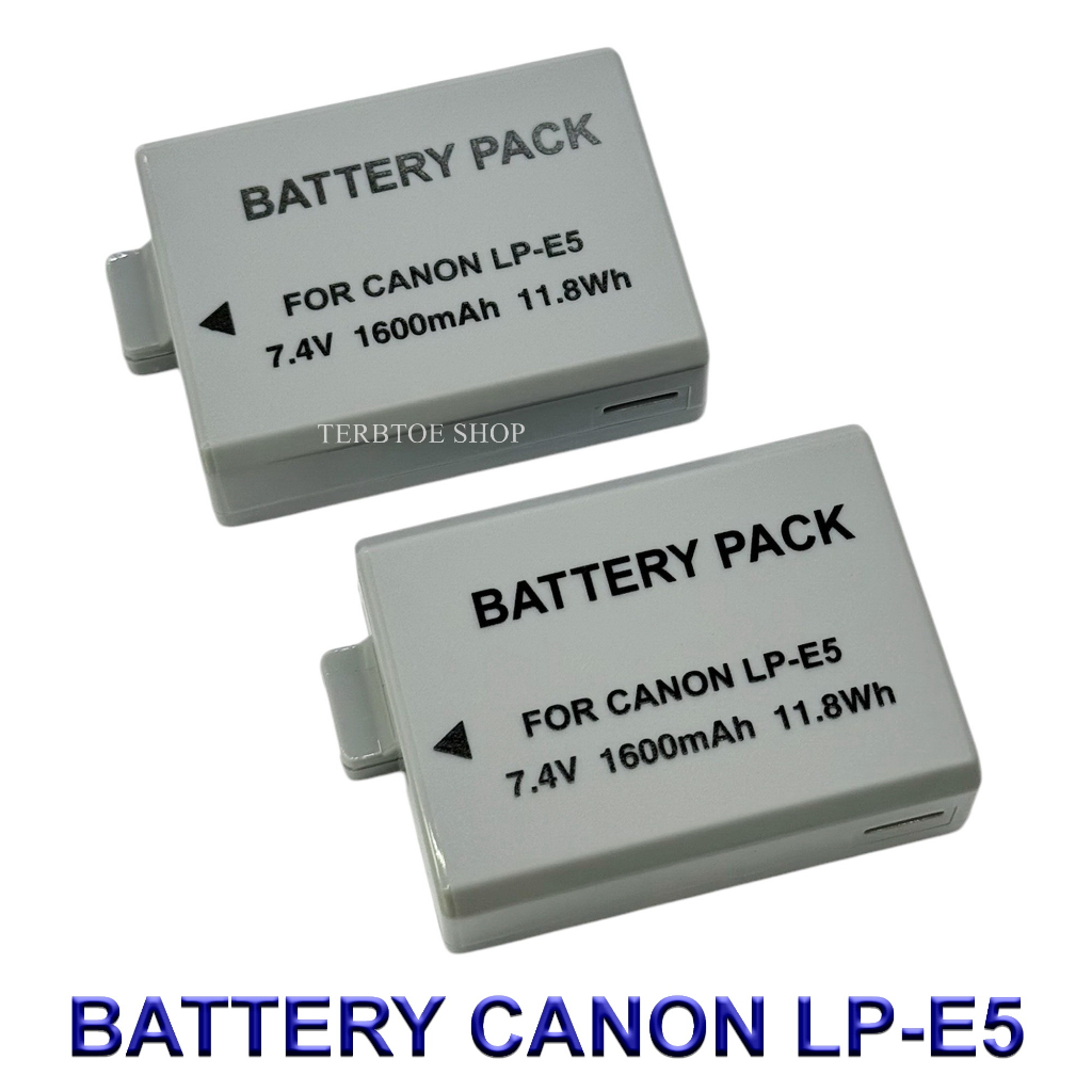LP-E5 / LPE5 Battery and Charger For Canon EOS Rebel XSi,XS,T1i,450D,500D,1000D,Kiss F,KissX2,Kiss X3