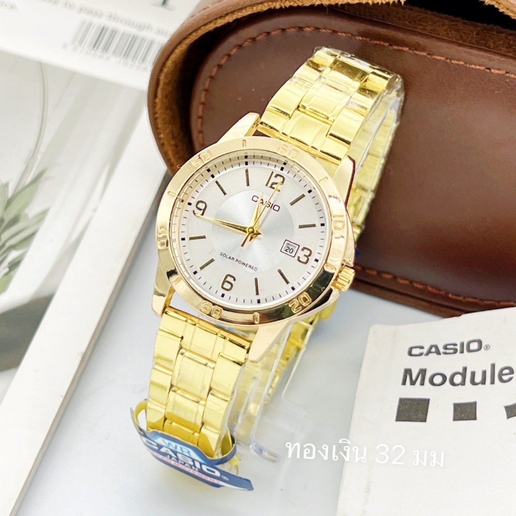นาฬิกาข้อมือผู้หญิง CASIO วันที่ สวยมาก ตัดสายได้ พร้อมส่งจากไทย - รูปที่ 2