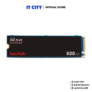 SANDISK PLUS 500GB SSD M.2 NVMe 2280 PCIe 3 (ประกัน 3 ปี) MS…