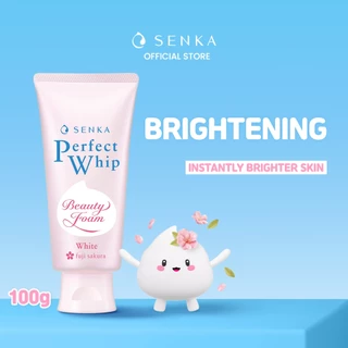 Senka Perfect Whip White 100g เซนกะ คลีนเซอร์ ครีม