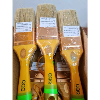แปรงทาสี QQQ ผีเสื้อ ทำจากขนสัตว์ มีขนาด1"/1.5"/ 2"/2.5"/3"/4" ของเเท้ 100%