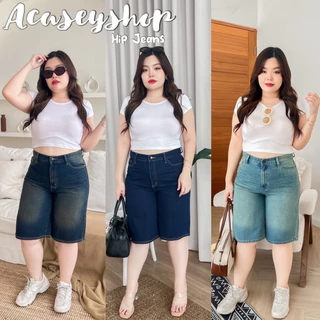 Acasey กางเกงยีนส์ผู้หญิง ขาสั้น 5ส่วน เรียบ รุ่น SUMMER SHORT🏖️ กางเกงสาวอวบ มี Bigsize