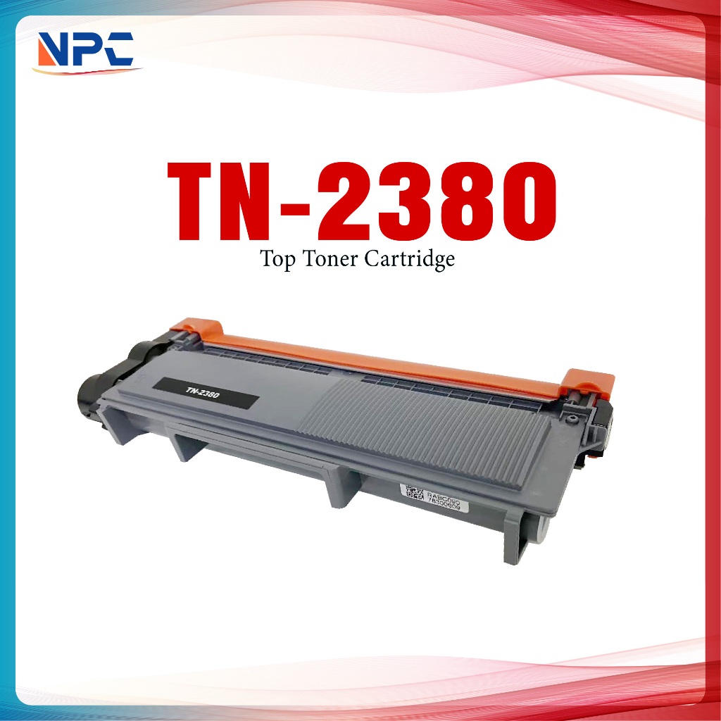 (แพ็ค2) หมึกเทียบเท่า TN2380 TN-2380 2380 T2380 T-2380 ใช้แทน TN-2360 FOR BROTHER HL-L2320D MFC-L2700D