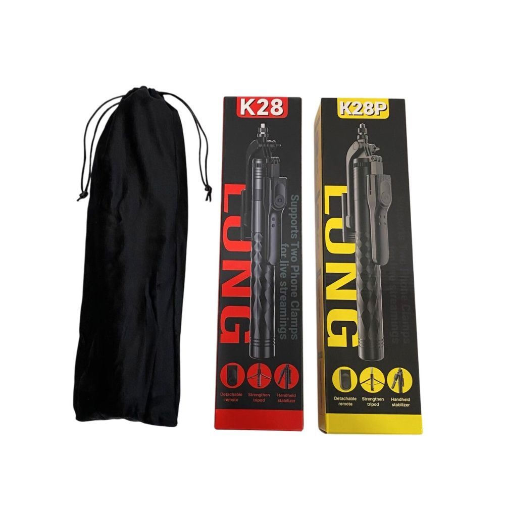 ถุงผ้ากำมะหยี่ ซองใส่ไม้เซลฟี่ K28 / K28P กันฝุ่น กันรอย เนื้อผ้านุ่ม มีเชือกรูด ถือสะดวก พกพาง่าย พร้อมส่ง!!!