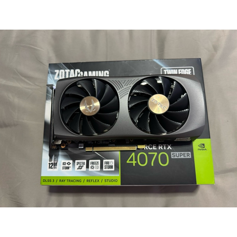 RTX 4070SUPER 12GB ZOTAC TWIN EDGE OC มือสอง ประกันศูนย์ไทย