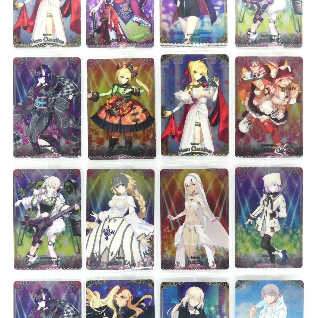 Fate/grand Order รูปแบบเวเฟอร์การ์ด (CR) Wafer Card Variation Type-Moon FGO Project Bandai Direct Fr