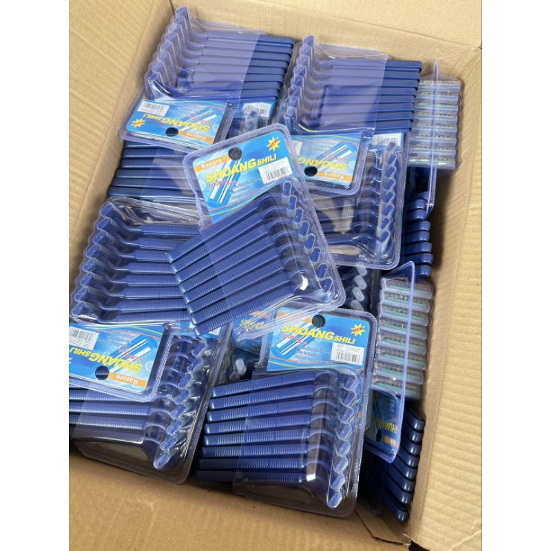 มีดโกนหนวด 1แพ็ค8ชิ้น ชิ้นราคาต่อ 12 แพ็ค