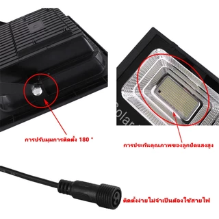 【รับประกัน30ปี】Solar Light ไฟสปอร์ตไลท์ กันน้ำ ไฟ led โซล่าเซลล์ ไฟโซล่าเซลล์ ไฟ solar แผงโซล่าเซลล์
