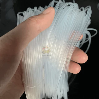 [Food Grade] ท่อสายยางซิลิโคน ขนาดเล็กใส ฝอย เกรดอาหาร ขนาดเล็ก ทนความร้อน Silicone Tube Food Grade ID: 0.5 -1.6 mm, OD:
