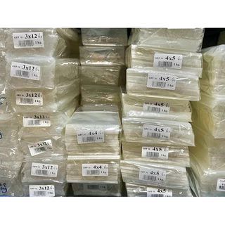 ถุงแก้วOPP ขนาด5“ขึ้นไป ความหนา50micon (แพ็คละ1 kg.)**ราคาถูก**