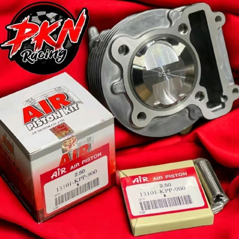 เสื้อสูบMIOพร้อมลูกสูบ66มิล ปลอกหนา70ยางลองรับชัก5-7มิล