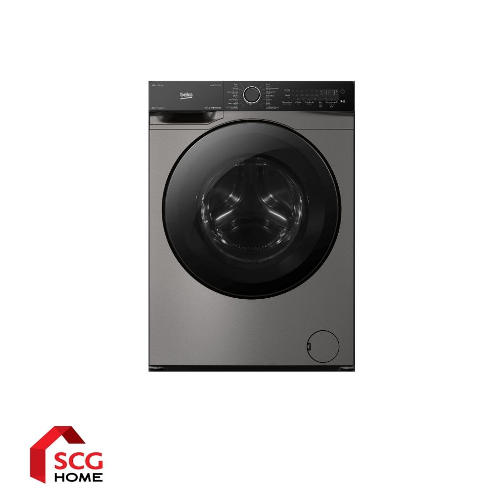 BEKO เครื่องซักผ้าฝาหน้า รุ่น WCV10759XMST ความจุ 10 Kg. พร้อมบริการติดตั้ง