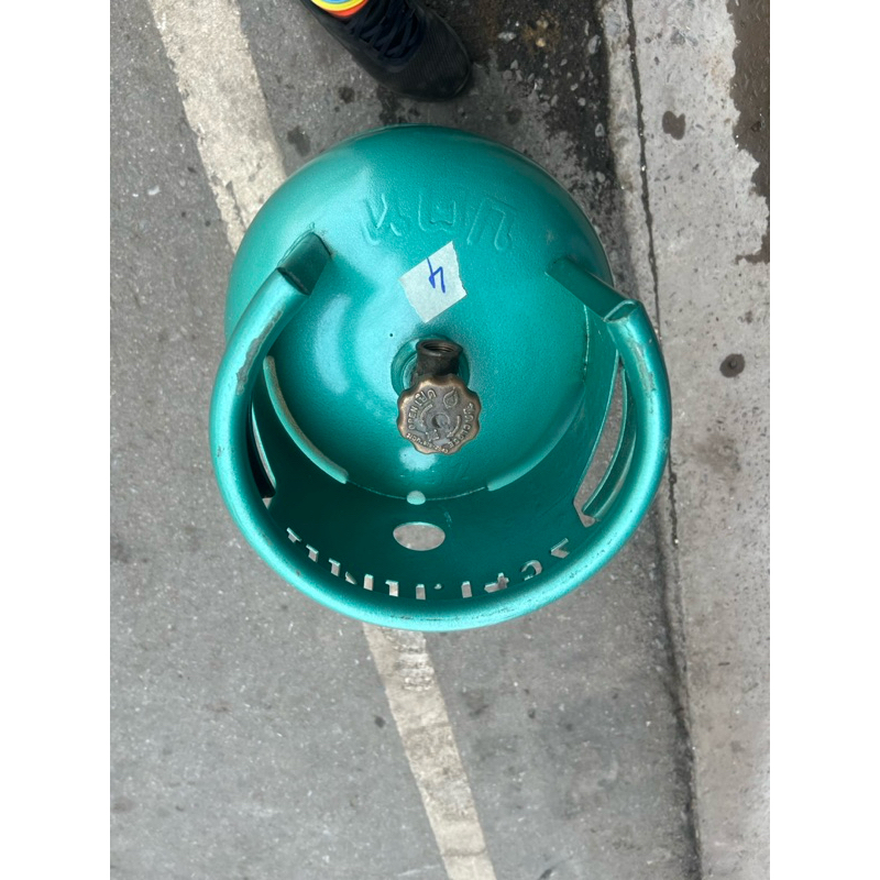 ถัง ปตท. 15 กก. มือสอง   80 % สภาพหมุนเวียนทำสี ถังเปล่า(ไม่มีน้ำแก็ส)