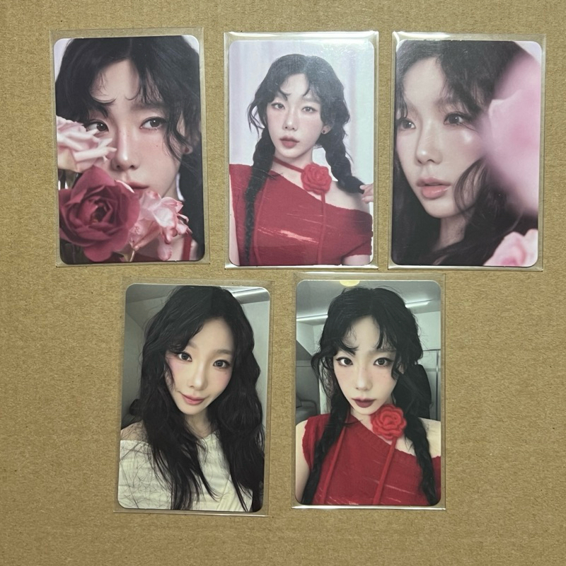 [พร้อมส่ง] TAEYEON CONCERT The TENSE fortune scratch card photocard แทยอน