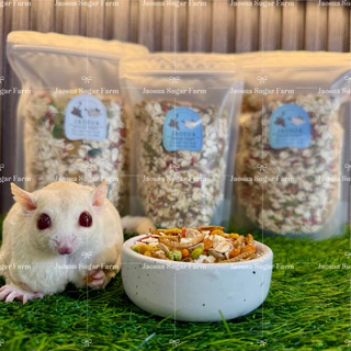 ✨🐿️อาหารเม็ดเสริมโปรตีนสำหรับชูก้า อาหารเม็ดชูการ์ อาหารเสริมชูการ์ ผลไม้อัดเม็ดสำหรับชูการ์ แฮมเตอร์ กระรอกไทย✨🦔