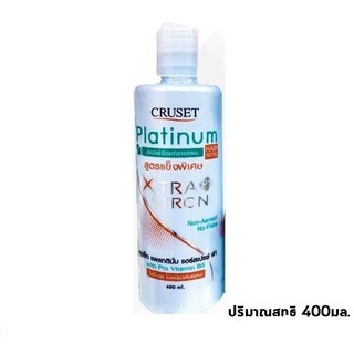 Cruset Platinum Hair Spay P1 Extra Strong ครูเซ็ท แพลทตินั่ม แฮร์สเปรย์ พี 1 สูตรเอ็กซ์ตร้า สตรอง ปริมาณสุทธิ 400มล.