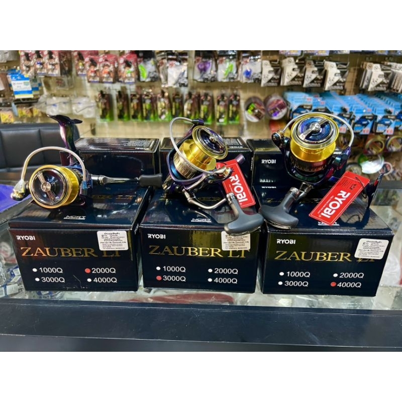 รอกสปิ้น RYOBI ZAUBER LT (รุ่นใหม่ล่าสุด2025) เบอร์ 2000-4000