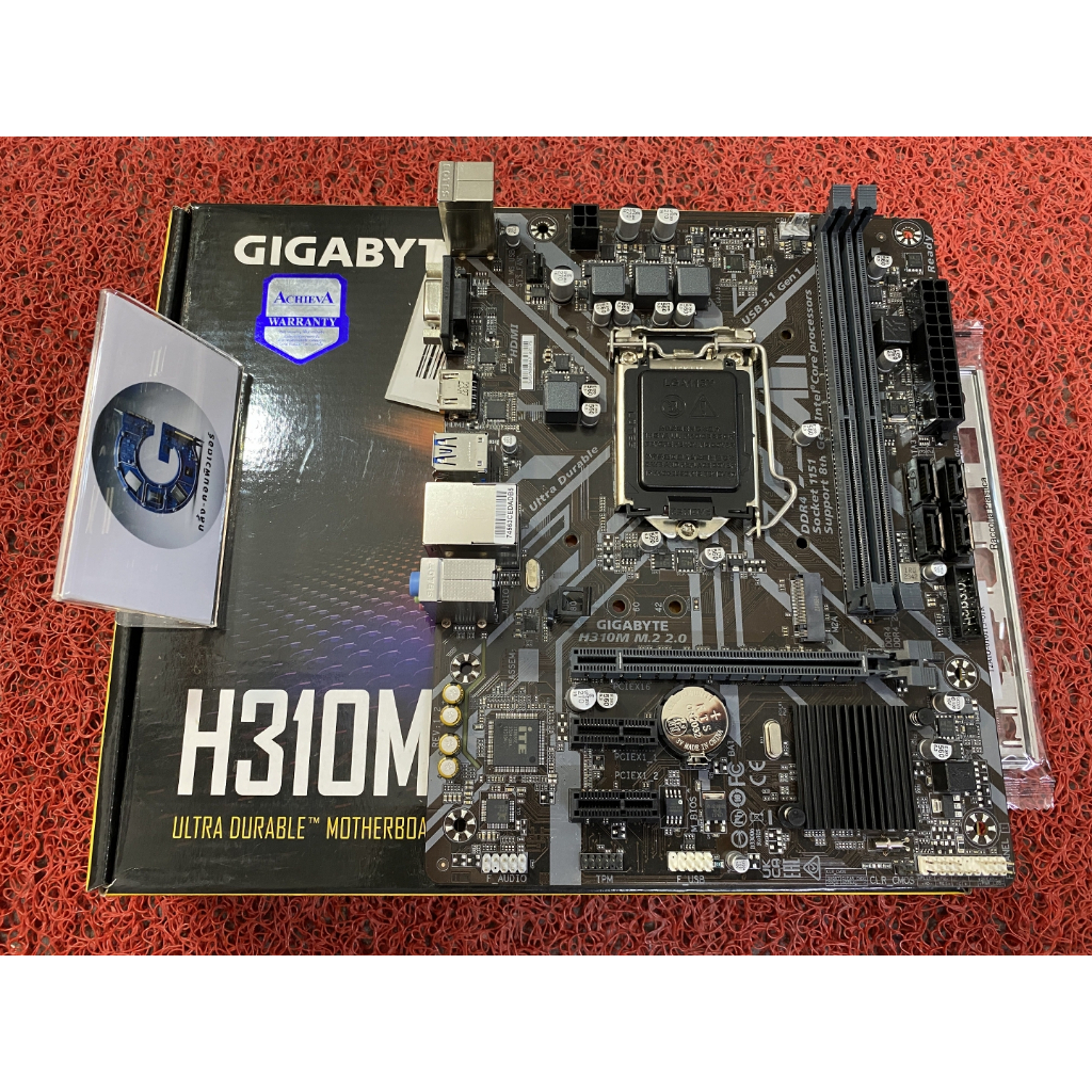 MAINBOARD INTEL LGA1151 V2 GIGABYTE 300S RAM 2 SLOT | H310M / B365M