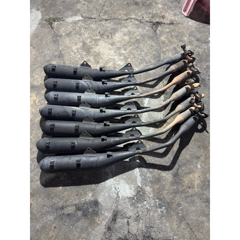 ท่อเดิมเวฟแท้110 Led รหัส K2J *มือสอง