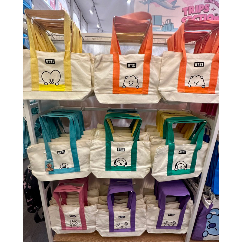 [พร้อมส่ง] กระเป๋าผ้าBTS
