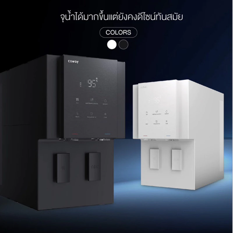 เครื่องกรองน้ำ Coway รุ่น Villaem3 8 อุณหภูมิ ระบบสัมผัส thumbnail 4