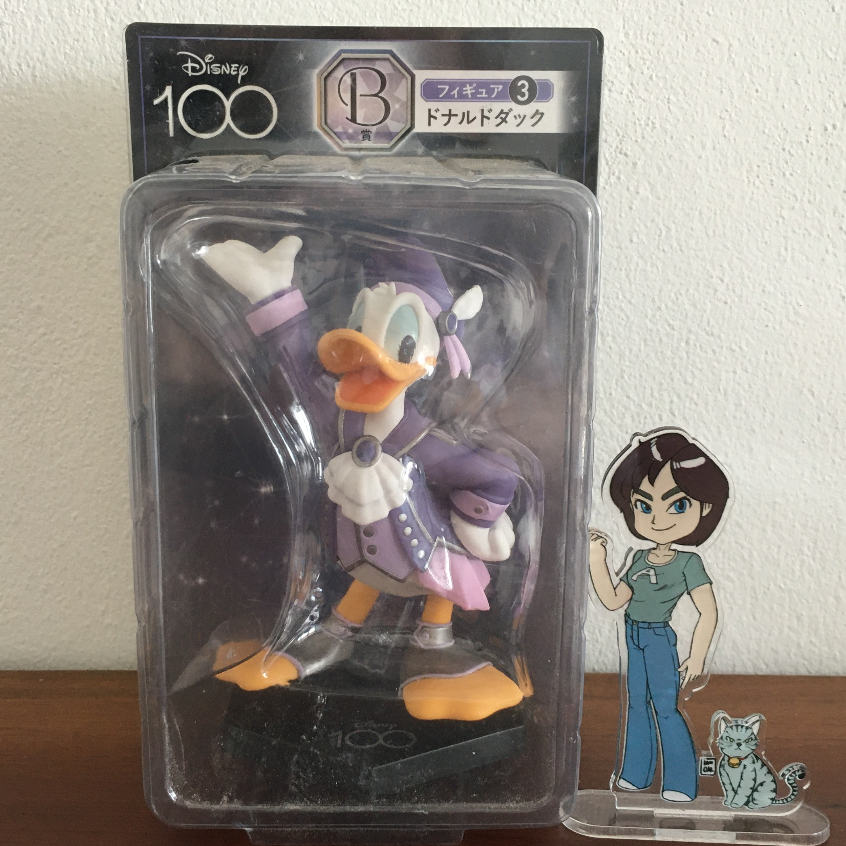 (ของสะสมมือ 1) ฟิกเกอร์ Donald Duck Disney's 100th Anniversary Happy Lottery (2023) ลิขสิทธิ์แท้
