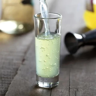 แก้วช็อตทรงสูงก้นหนา แก้วค็อกเทล ขนาด 65 มล. Shot Glass