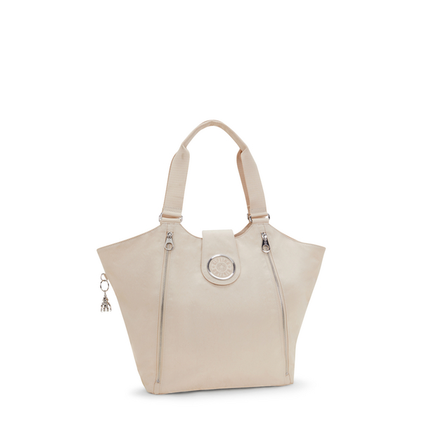 กระเป๋า Kipling รุ่น RECICELY สี BEIGE SPICE