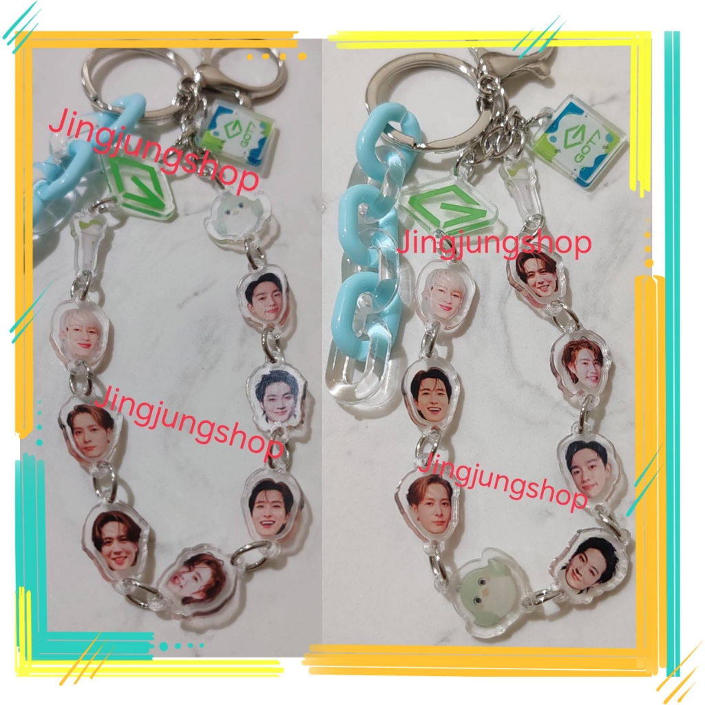 พวงกุญแจ​ สายคล้องแขน​ สายห้อยโทรศัพท์​ ห้อยกระเป๋า​ (ก๊อทเซเว่น)​ GOT7