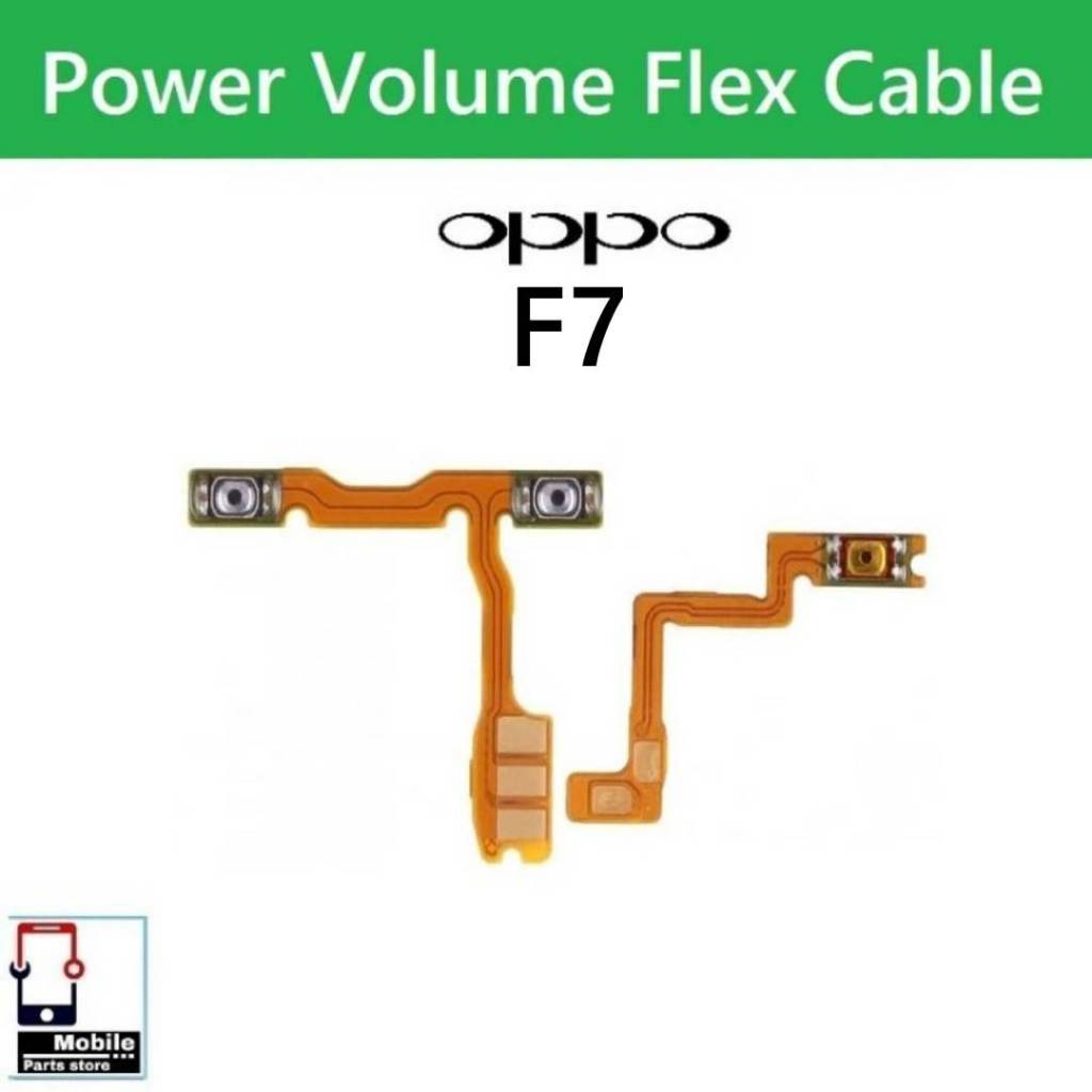 แพรสวิตช์ OPPO F7 แพรpower แพรปิดเปิด Power&Volume Button Flex Cable