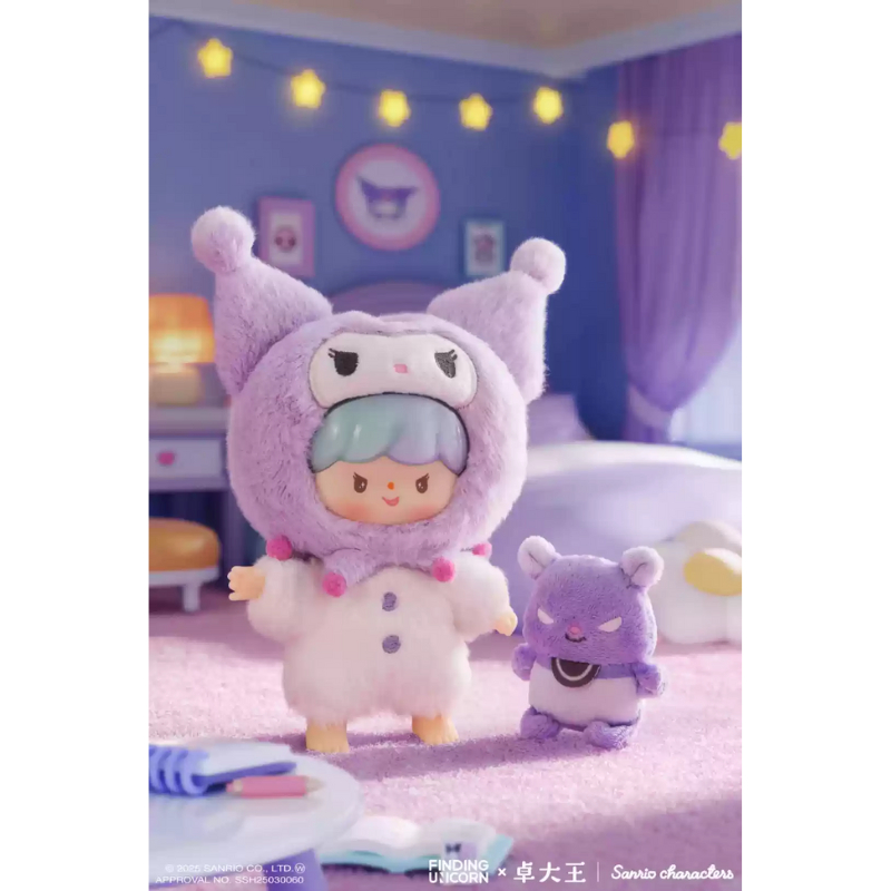 🔴ยกบ็อก(6 ตัว)🔴🔥โค้ดแฟชั่นลด30%🔥พร้อมส่งในไทย🔥Zzoton x Sanrio characters Love-League buddies series พวงกุญแจ