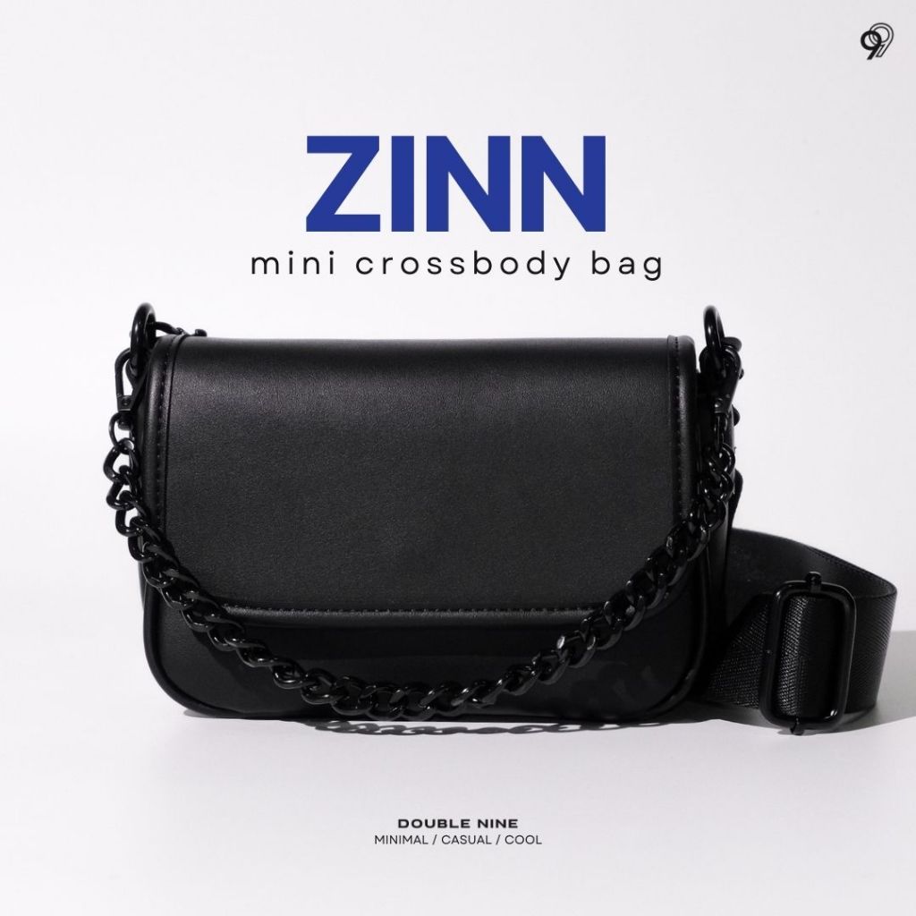 DOUBLE NINE : ZINN กระเป๋าสะพายข้างทรงมินิ