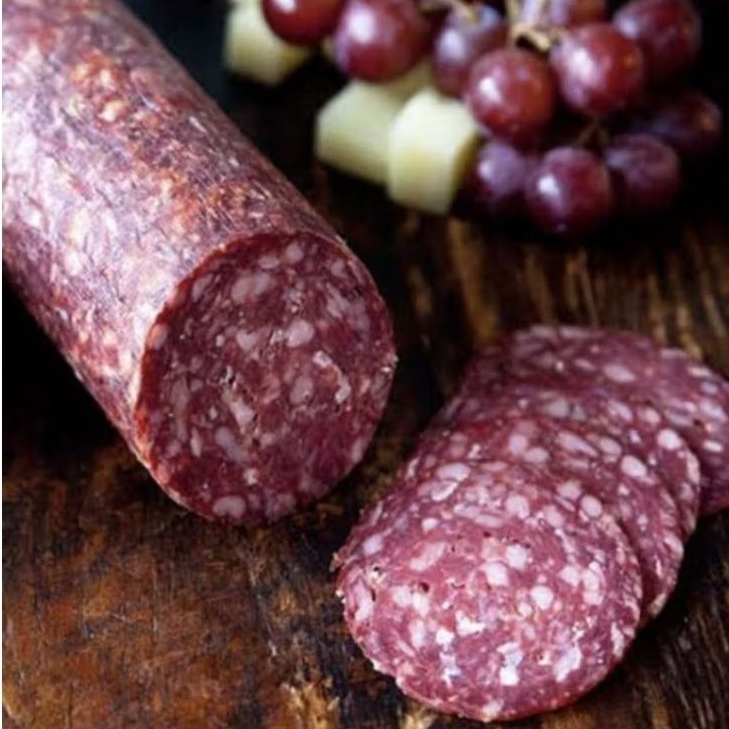 TGM Beef Salami Slice (1-1.5mm.) 100g pack - ทีจีเอ็ม ซาลามี่เนื้อ สไลด์บาง (1-1.5มล.) ขนาด 100กรัม.