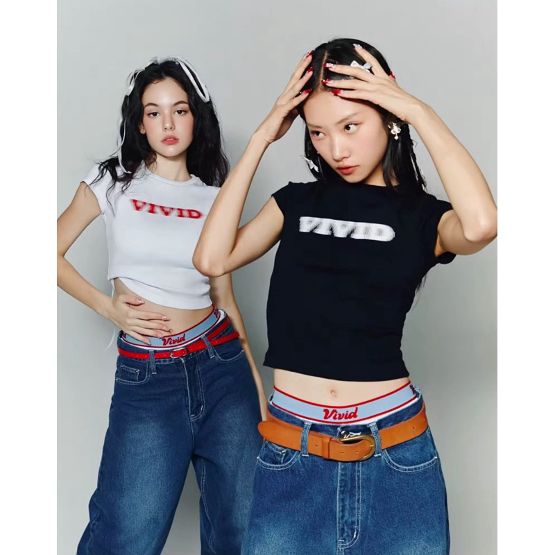 Vividvibe.co - Vivid baby tee เสื้อยืดเบบี้ที