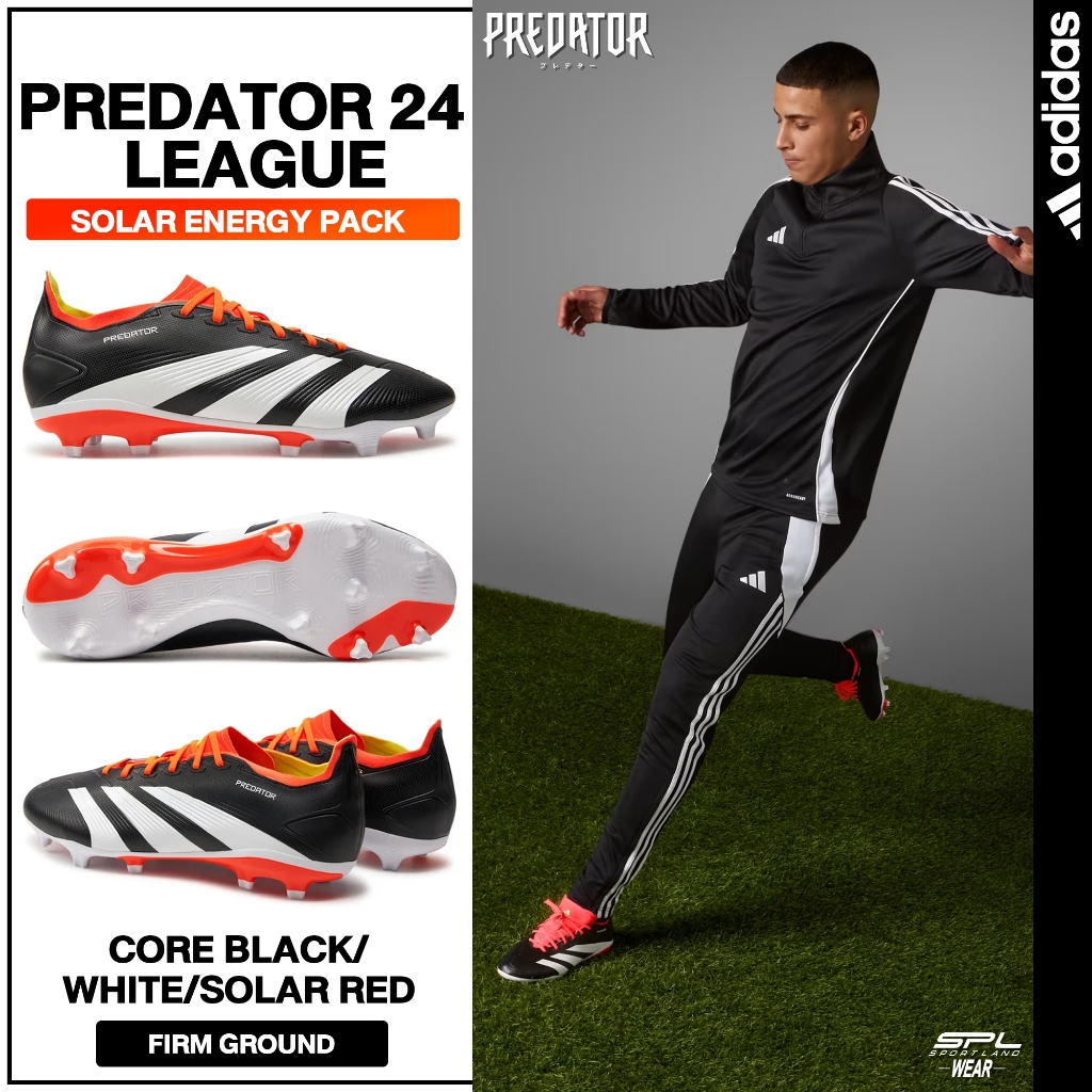 Adidas อาดิดาส รองเท้าฟุตบอล รองเท้าสตั๊ด FB Predator League Firm Ground IG7762 (3000)