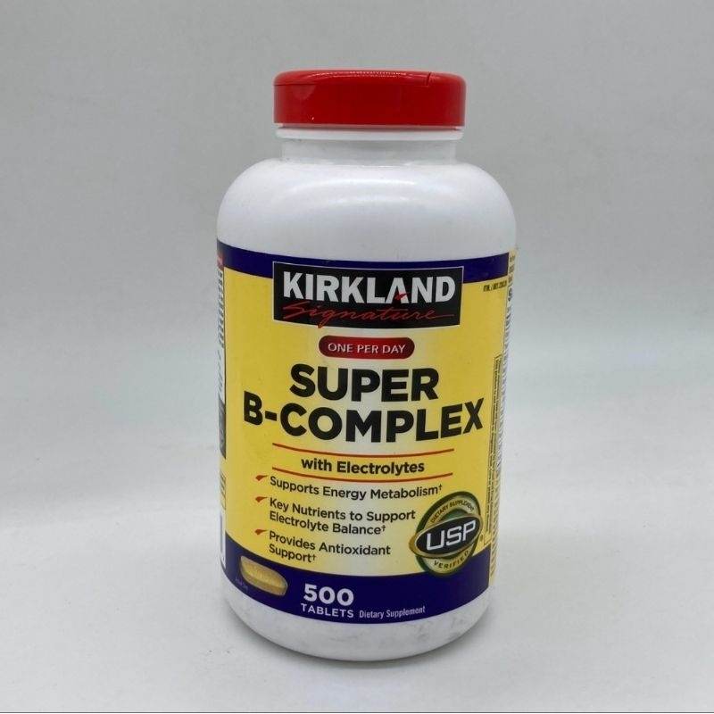 Super B-Complex Kirkland 500 เม็ด ซุปเปอร์ บี คอมเพล็กซ์