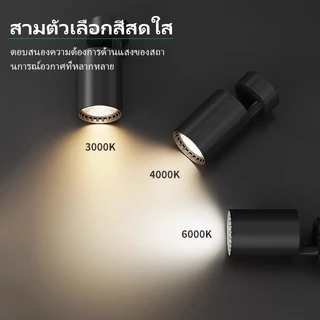 สปอร์ตไลท์ LED COB 10W/20W สว่างสูง วัสดุอลูมิเนียม แบบเรียบง่าย สำหรับครัวสมัยใหม่ 220V