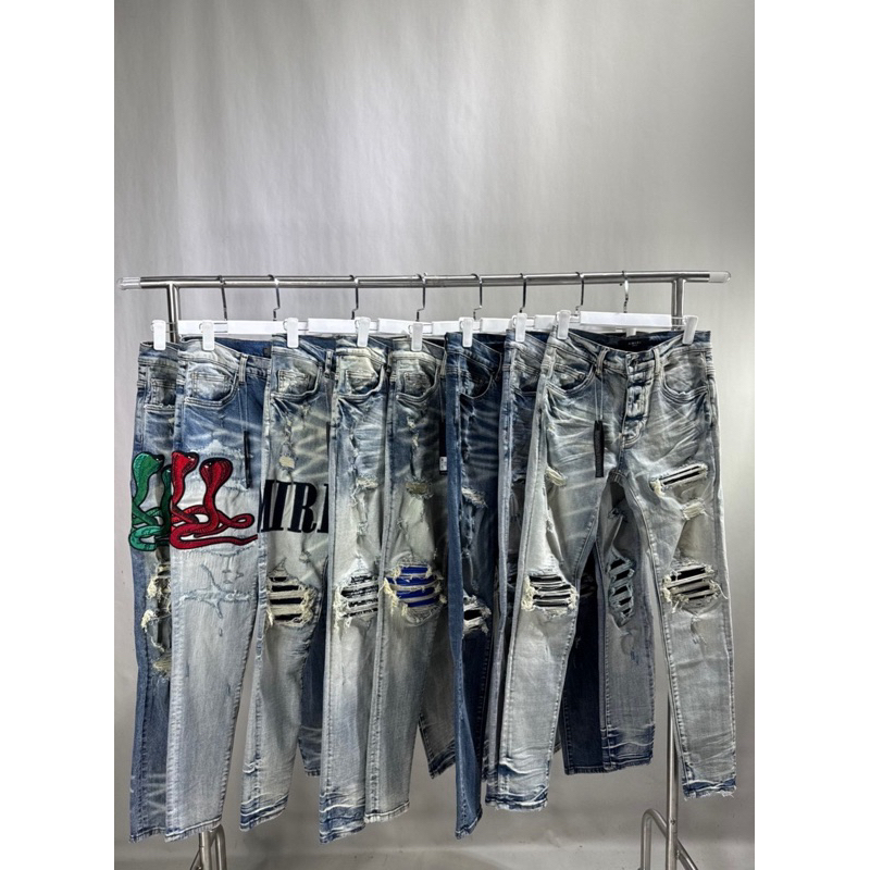 กางเกง AMIRI สีสวยงานดีเอว28-36