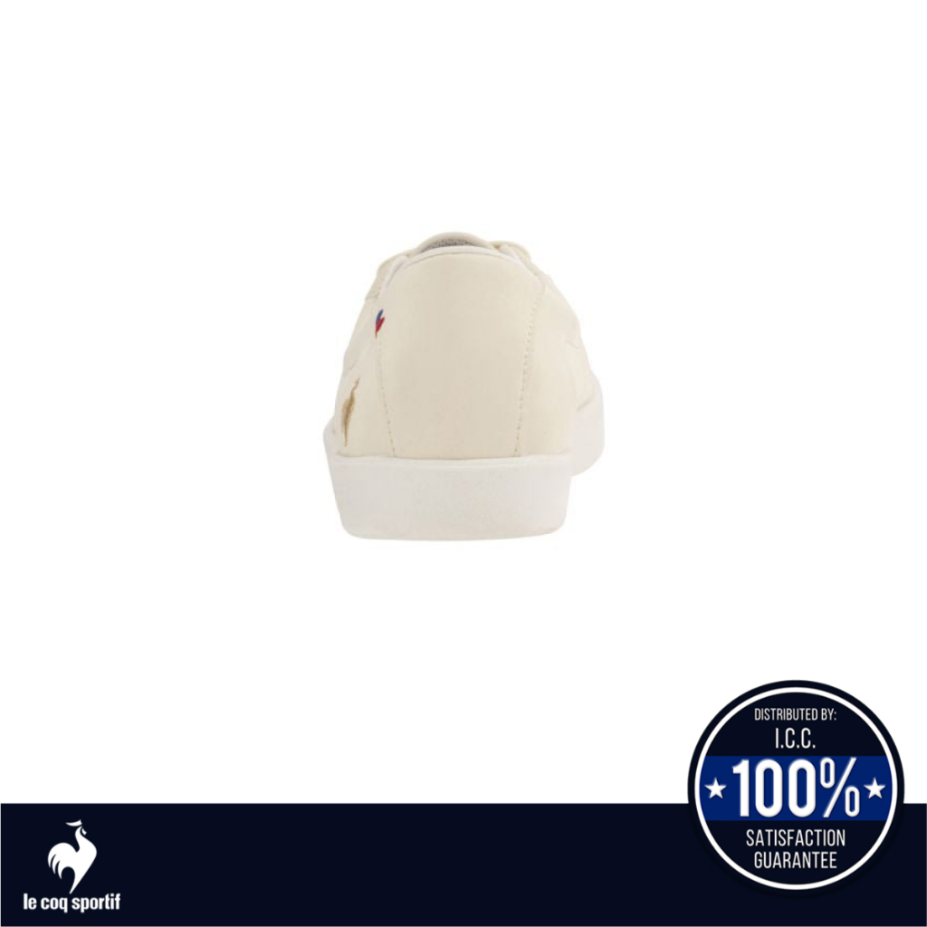 le coq sportif รองเท้าผู้หญิง รุ่น LCS FOURCHE สีครีม (รองเท้าผ้าใบ, รองเท้าแฟชั่น, ผ้าใบผู้หญิง)