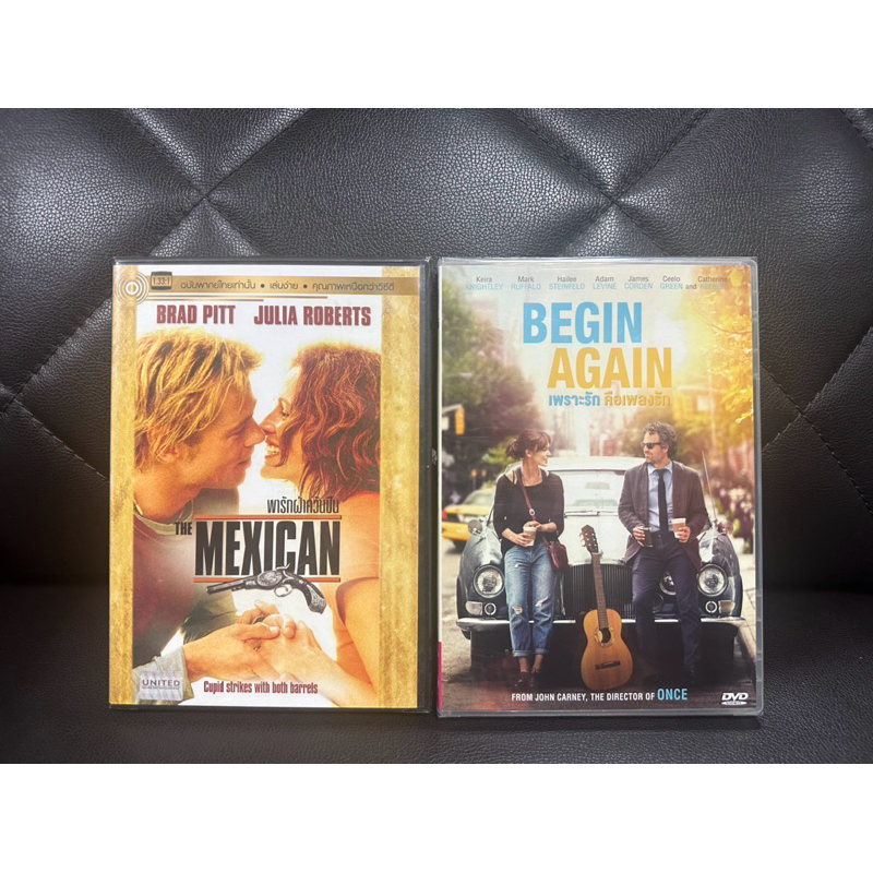 แผ่นDVD The Mexican + Begin Again