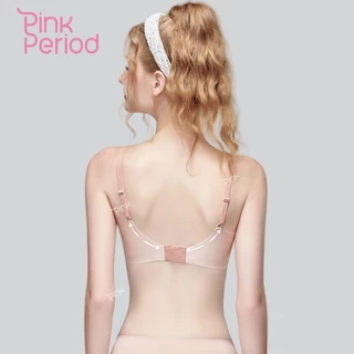 Pink Period เจลลี่บรา บราไร้ขอบ Bra ดันทรง ไม่รัด ไร้โครง เก็บเนื้อด้านข้าง น่ารัก Bar-054