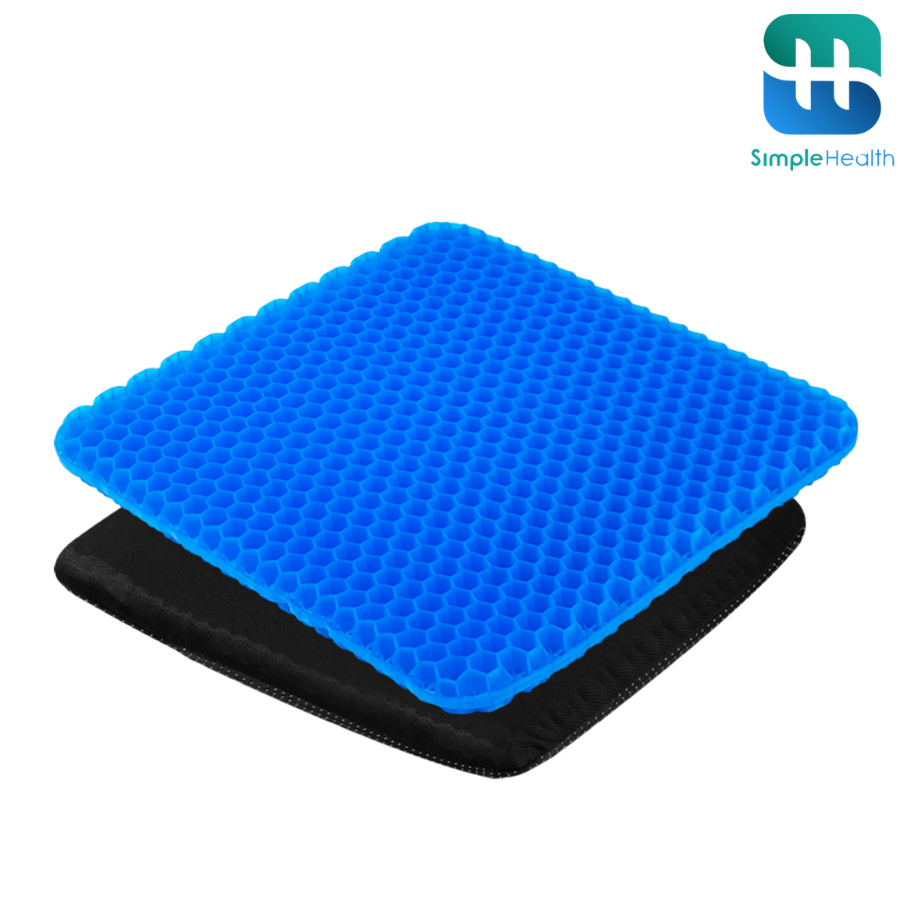 Simple Healthcare  เบาะรองนั่ง เบาะรองนั่งแบบรังผึ้ง seat cushion นุ่ม ลดอาการปวดเมื่อย ลดการกดทับ