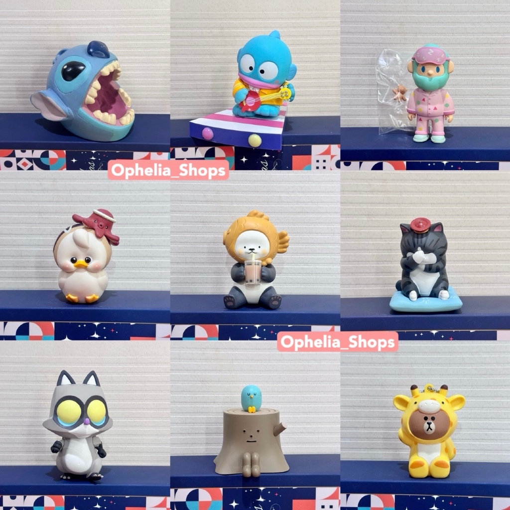 SALE 🔥 Ophelia_Shops ♡ มือสอง สภาพตั้งโชว์ 52TOYS MINISO ราคาพิเศษ ของสะสม ของเล่น Blind Box Art Toy