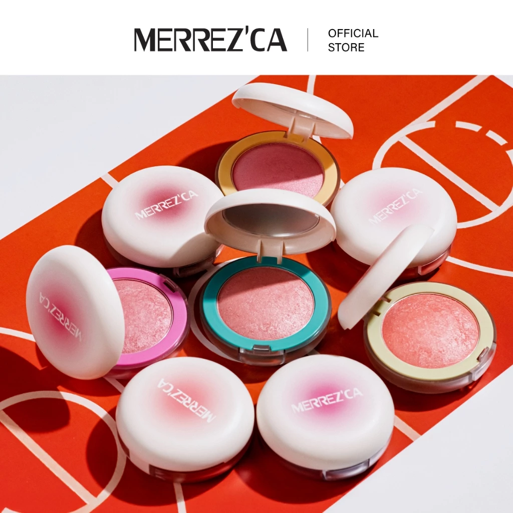 Merrezca Turn On Blush บรัชออนเนื้อโกลว์เปิดไฟให้ผิว thumbnail 4