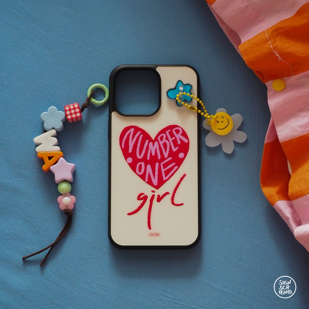 [พร้อมส่ง] Magnetic Case (เคสแม่เหล็ก) - Number one girl