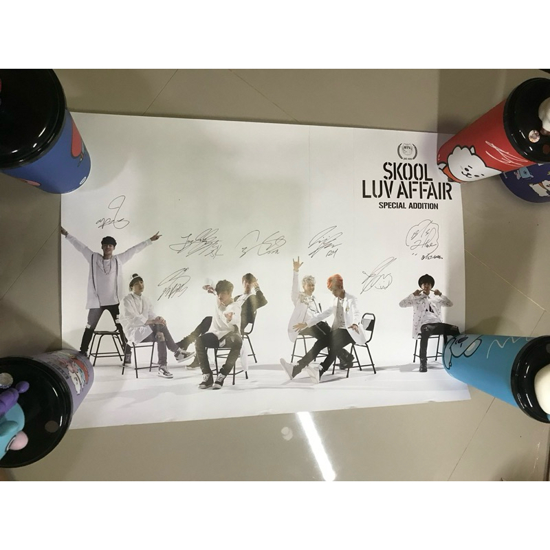 [พร้อมส่ง] โปสเตอร์อัลบั้ม BTS : SKOOL LUV AFFAIR (special addition)